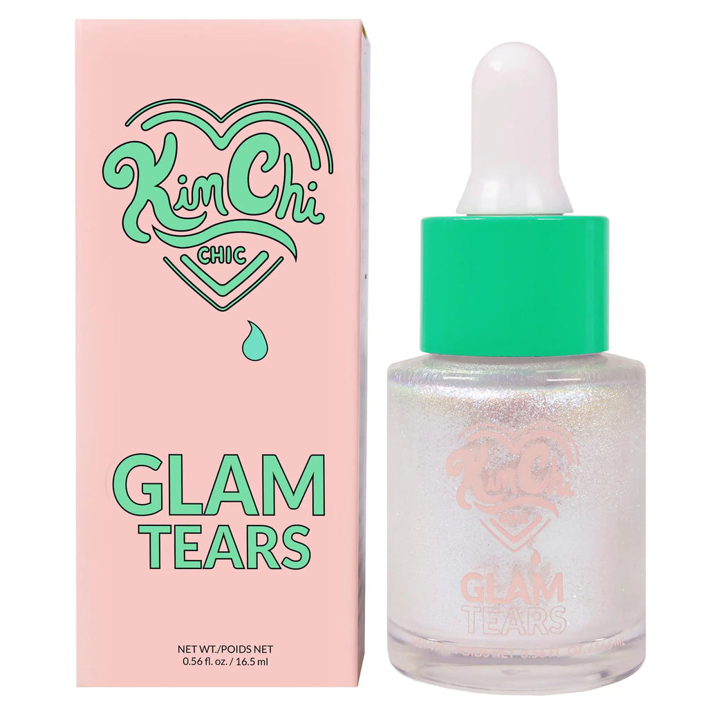 Beauty Glam Tears Liquid Highlighter Cheek Shimmer and Body Glitter Sun-Kissed and Glowing Skin (Vegan)