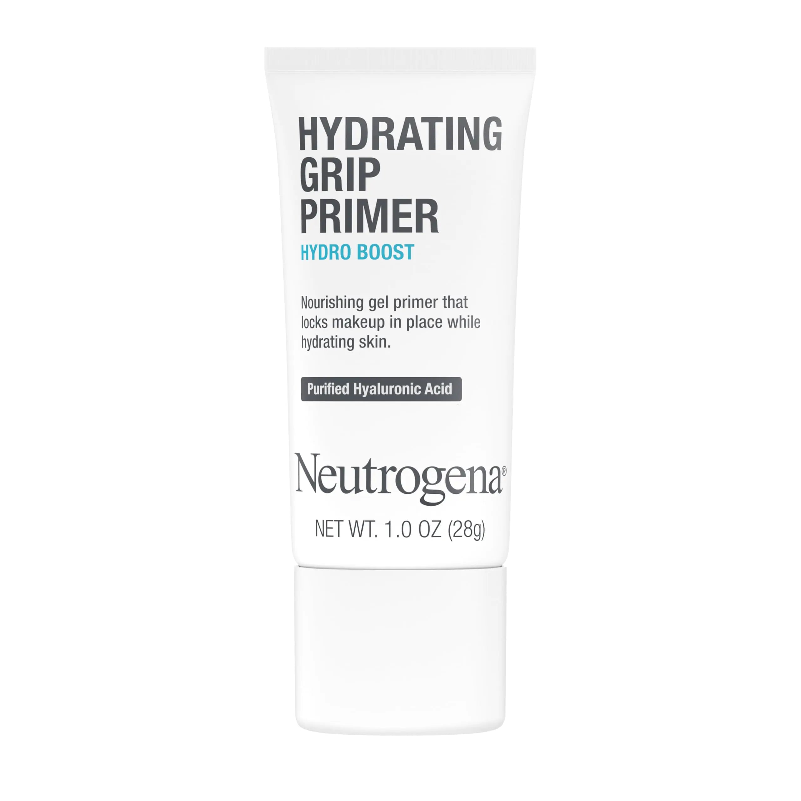 Neutrogena Hydro Boost Hydrating Grip Primer Gripping Face Primer with Purified Hyaluronic Acid Locks Makeup in Place